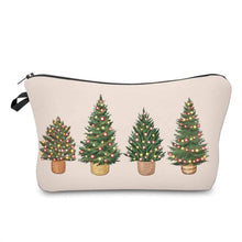 Load image into Gallery viewer, ZIPPERED UTILITY POUCHES - CHRISTMAS THEMED
