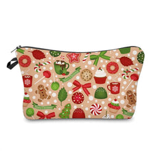 Load image into Gallery viewer, ZIPPERED UTILITY POUCHES - CHRISTMAS THEMED
