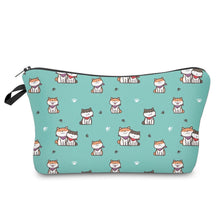 Load image into Gallery viewer, ZIPPERED UTILITY POUCHES - EVERYDAY THEMED
