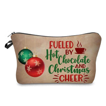 Load image into Gallery viewer, ZIPPERED UTILITY POUCHES - CHRISTMAS THEMED
