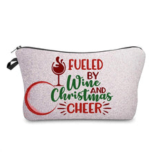 Load image into Gallery viewer, ZIPPERED UTILITY POUCHES - CHRISTMAS THEMED
