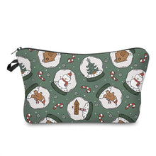 Load image into Gallery viewer, ZIPPERED UTILITY POUCHES - CHRISTMAS THEMED
