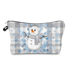 Load image into Gallery viewer, ZIPPERED UTILITY POUCHES - CHRISTMAS THEMED
